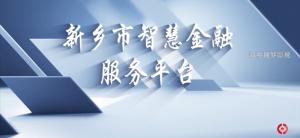 數(shù)字新鄉(xiāng)。智慧金融服務(wù)平臺